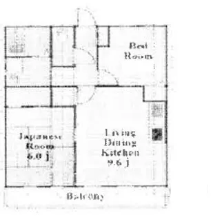 プレステージ新井【2階】の間取り