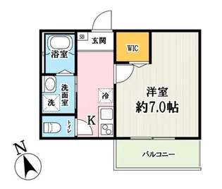 (仮称)キャメル所沢狭山ヶ丘3C【1階】の間取り