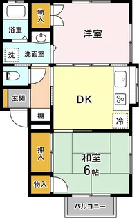 グリーンハイツ C【2階】の間取り