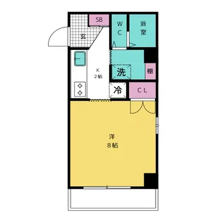 ちくさADビル【3階】の間取り