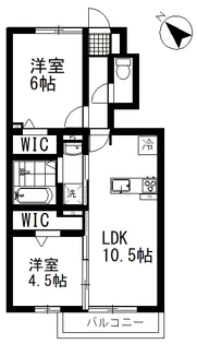 ソラーナ【1階】の間取り