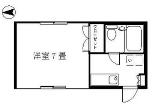 コーポ高徳【2階】の間取り