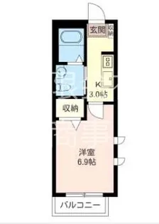 フローラル国立【2階】の間取り