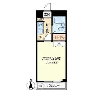 プリメール学芸大【2階】の間取り