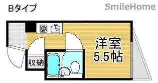 アーバンシティ岸里PART2【6階】の間取り