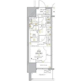 ディアレイシャス浅間町ステーションフロント【3階】の間取り