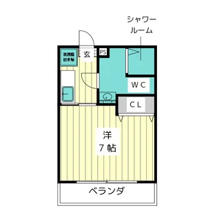 クレール本郷【1階】の間取り