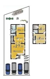 京都府京都市左京区岩倉南木野町【一戸建】の間取り