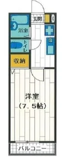 ベルメゾン霞ヶ関【1階】の間取り