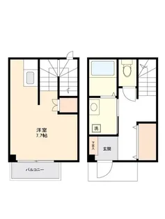 lien―A【1階】の間取り