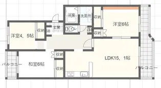 ECLARGE(エクラージュ) B棟【1階】の間取り