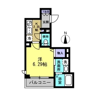 プチメゾン リブレ III【2階】の間取り