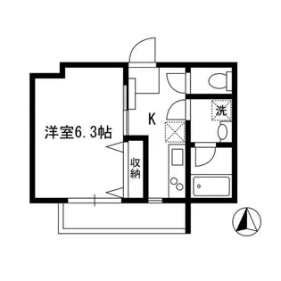 カーサ ディ ルーチェ【2階】の間取り