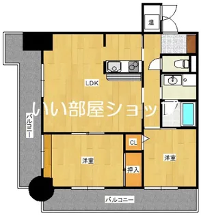 Uマンション【8階】の間取り