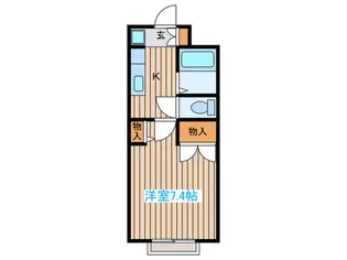 サンハイツ子平町【2階】の間取り