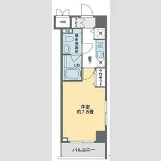 S-FORT船橋本町【3階】の間取り