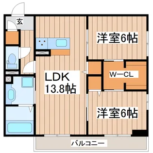 あすとT・SI【1階】の間取り