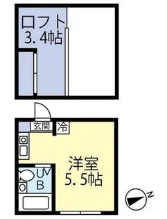 myplan中野坂上【2階】の間取り