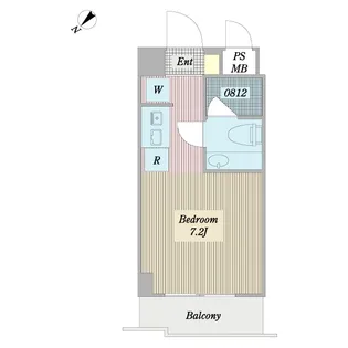 南行徳パークスクエア【2階】の間取り