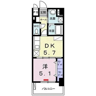 オーチャード プレイス【3階】の間取り