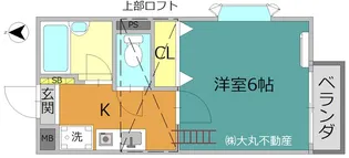 パークフロント北綾瀬B棟【2階】の間取り