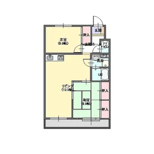 ウィステリア藤II【1階】の間取り