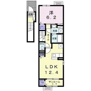 WIN I【2階】の間取り