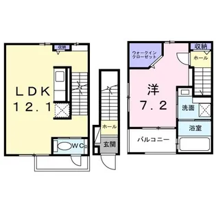 サンダーソニア【2階】の間取り