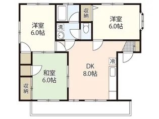プレンヌ【1階】の間取り