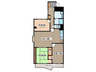 チサンマンション鎌倉【4階】の間取り