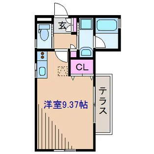 ドミールK【1階】の間取り