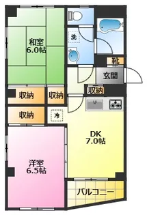 クラブハウス【3階】の間取り