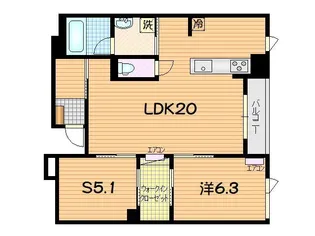 IINE【3階】の間取り