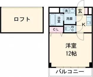 spinach【2階】の間取り