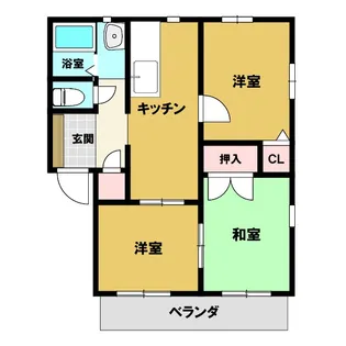 セピアコート【2階】の間取り