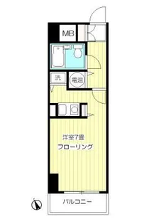 シャトー目白【4階】の間取り