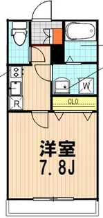 サンセリテ調布【1階】の間取り