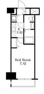 フォルマーレ新中野【2階】の間取り