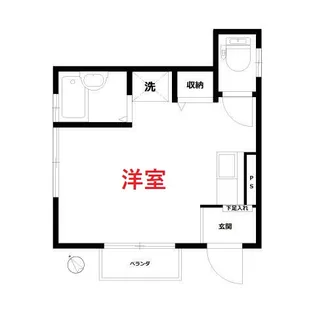 プチメゾン【1階】の間取り