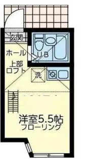 ユナイト境之谷タルトフロマージュ【1階】の間取り