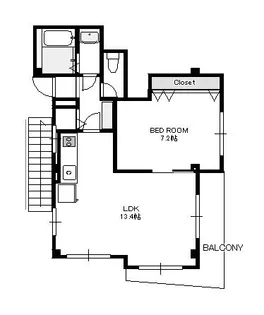 ソレイユ壱番館【3階】の間取り