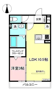 パルティール【2階】の間取り