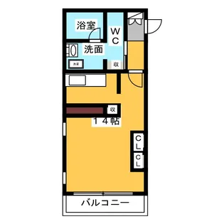 ESPRESSIVO【2階】の間取り