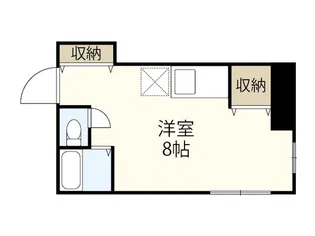 皆川ビル【3階】の間取り