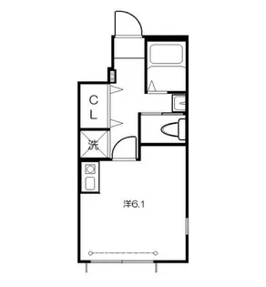 ベレガンス船橋IV【1階】の間取り
