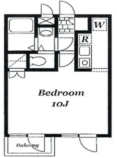 セタリアヴィリディス【2階】の間取り