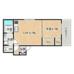 センターポート【2階】の間取り