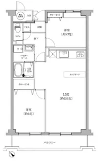 エルプレイス下総中山III【3階】の間取り