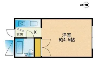 プラザドゥソフィアB棟【2階】の間取り