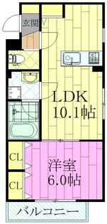 Giglio〈ジーリオ〉【1階】の間取り